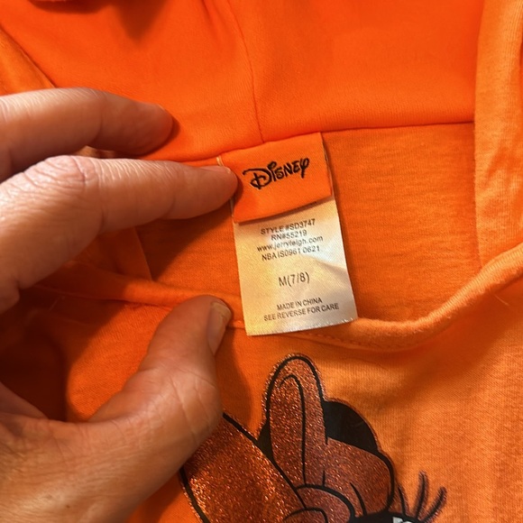 Disney Minnie Mouse Halloween hooded ears short sleeve tulle dress - Picture 4 of 6